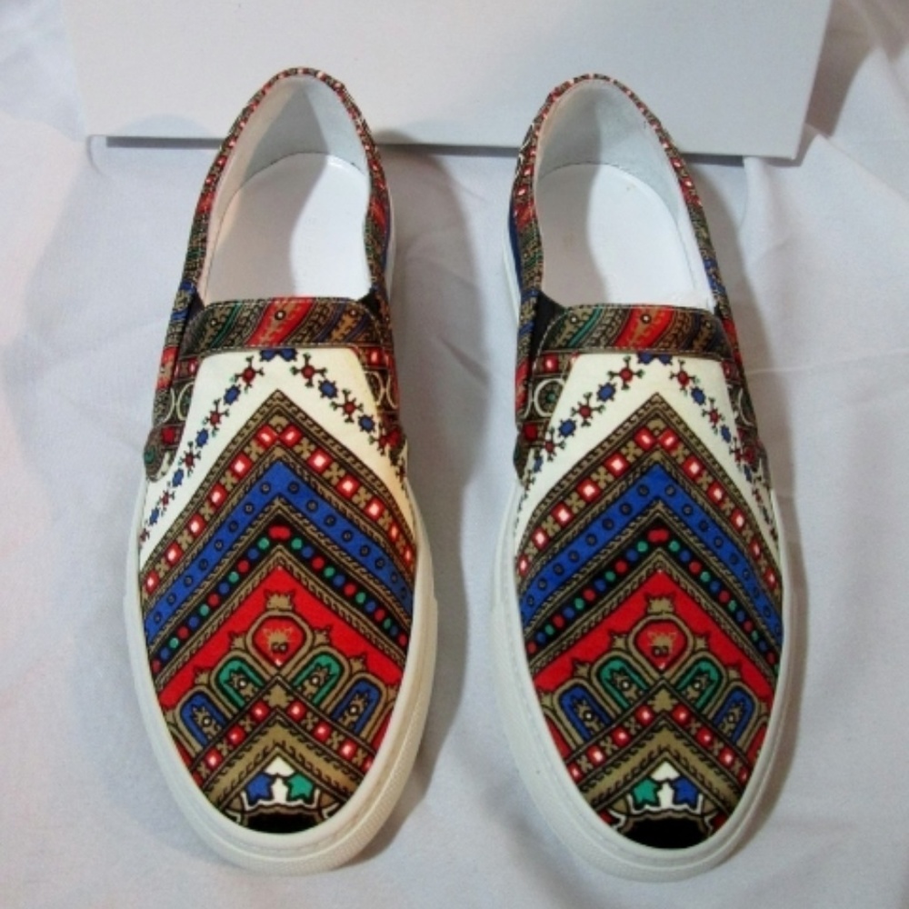 NEW Womens GIVENCHY TRAINERS FOULARD SILK Sneaker